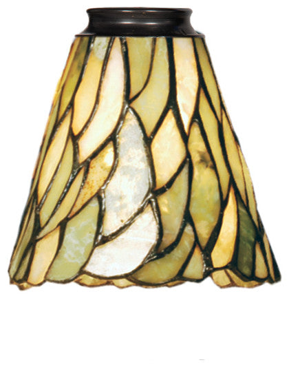 5W Willow Jadestone Fan Light Shade