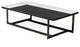 Modrest Fargo Modern Ceramic and Grey Walnut Coffee Table