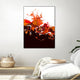 "Colorful Smoke" Framed Canvas by Giant Art 18"x24"