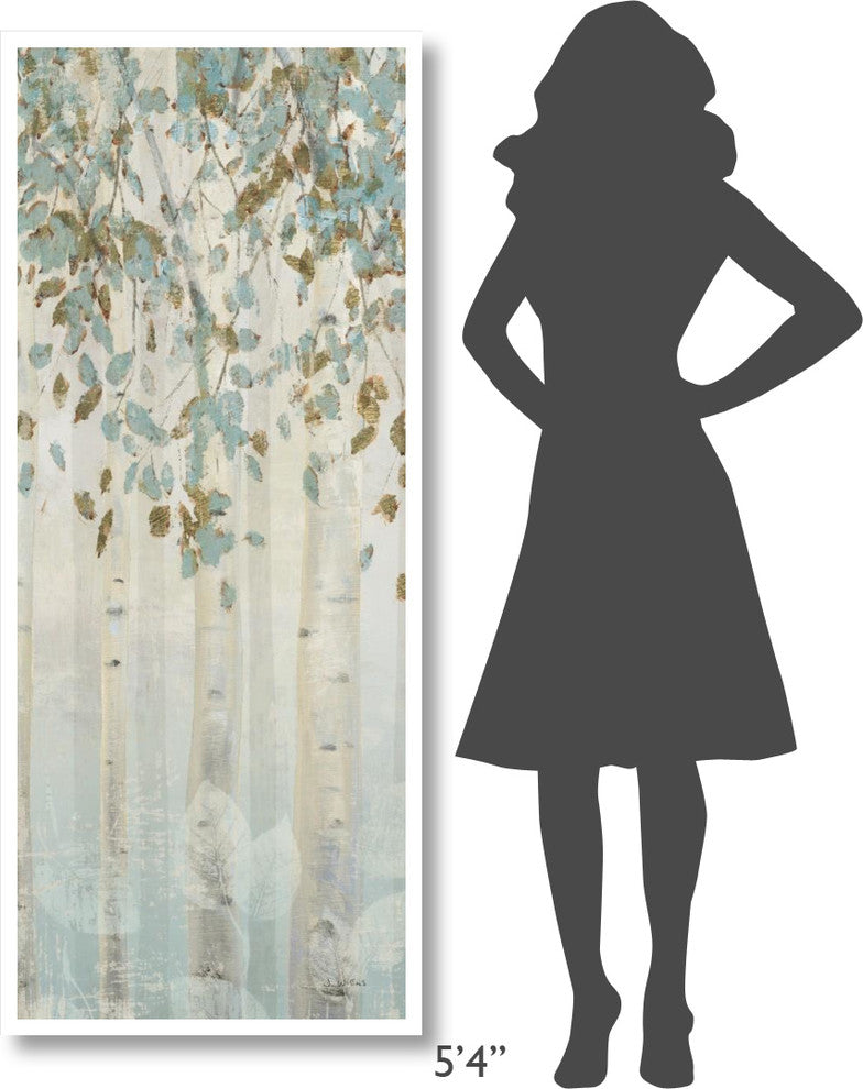 "Dream Forest Panel I" Digital Paper Print by James Wiens, 26"x62"