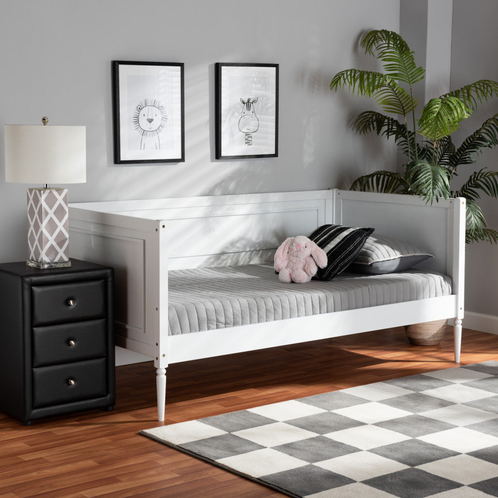 Kerstin Modern Daybed, White