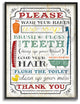 Stupell Industries Wash Your Hands, 11 x 14