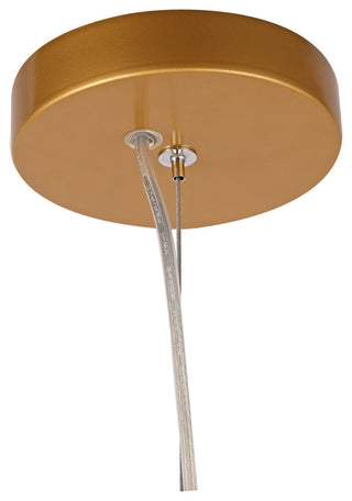 Bethel International REV01CUS 10-Light Chandelier, Brass