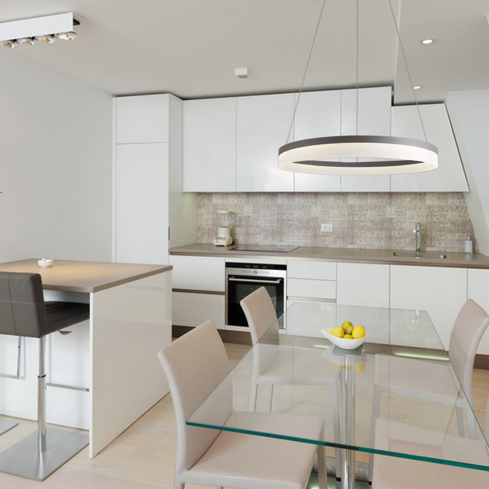 Bazz Circular Integrated LED Pendant