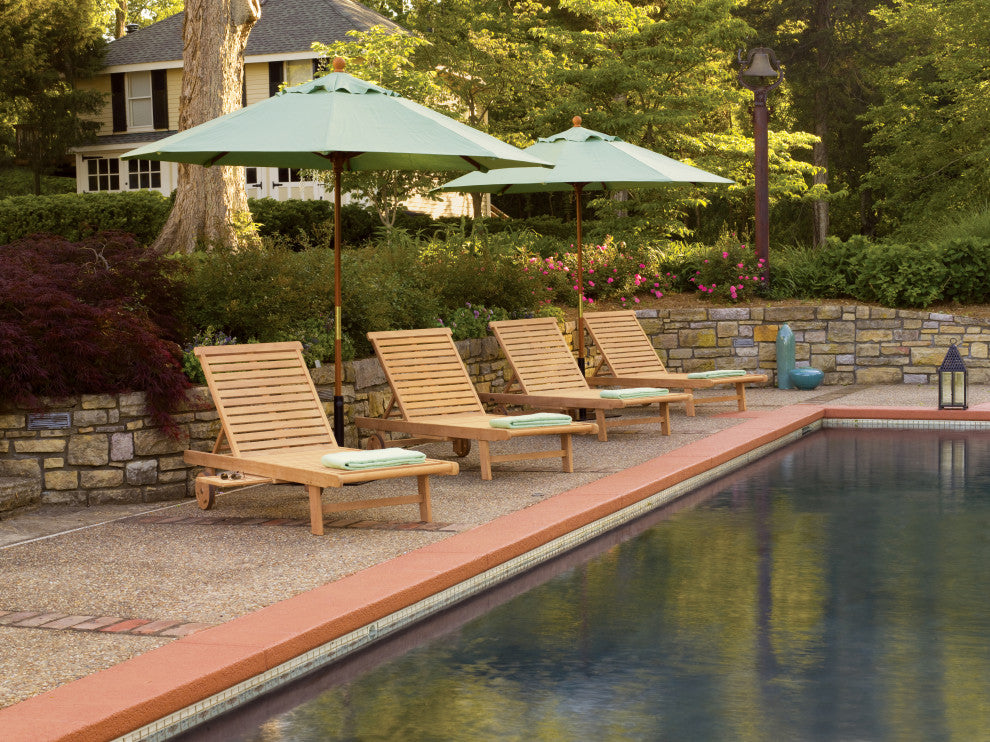 Oxford Chaise Lounge, Natural
