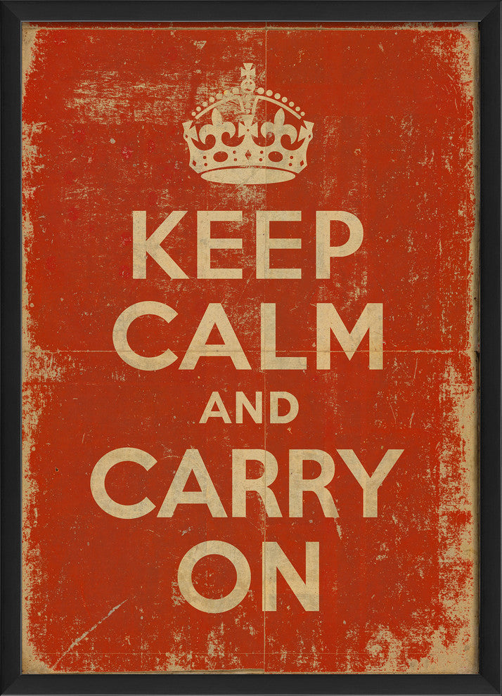 Keep Calm and Carry On Print