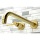 KS8057DL Wall Mount Tub Faucet, Brushed Brass