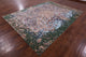 8' 0" X 10' 6" Modern Hand-Knotted Wool and Silk Rug Q11810