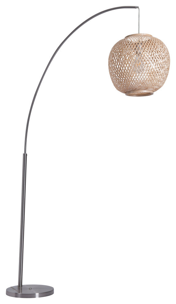 Halzey Floor Lamp Natural