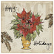 "Winter Wishes II" Digital Paper Print by Anne Tavoletti, 38"x38"