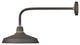 Hinkley Foundry 1-Light Outdoor Wall Mount Lantern, Museum Bronze