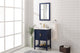 Legion Furniture Colby Single-Sink Vanity, Blue, 24"