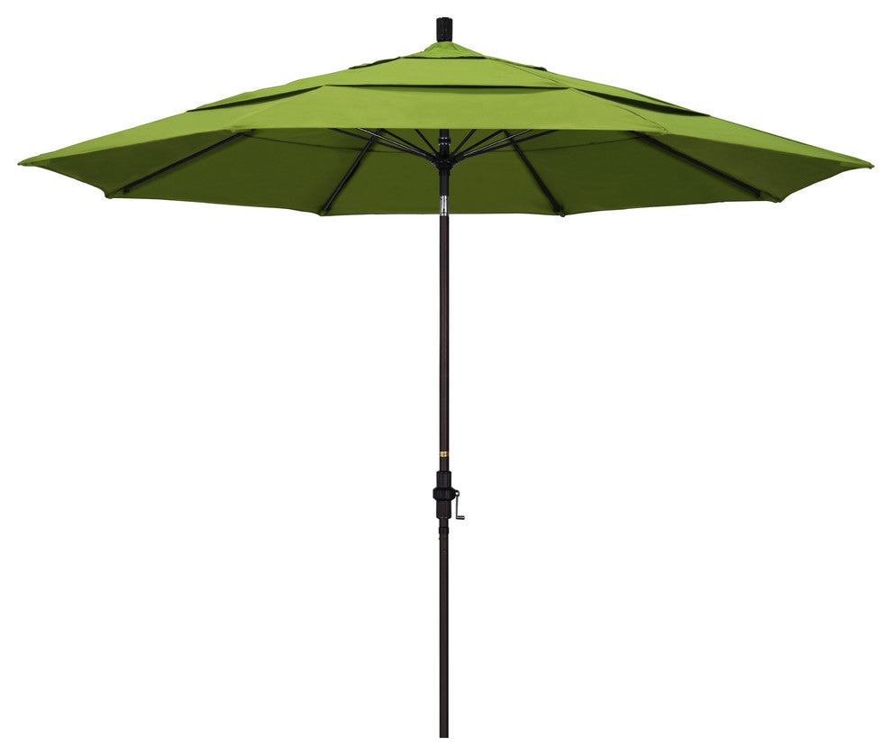 Fiberglass Umbrella Collar Tilt, Sunbrella, Macaw, 11'