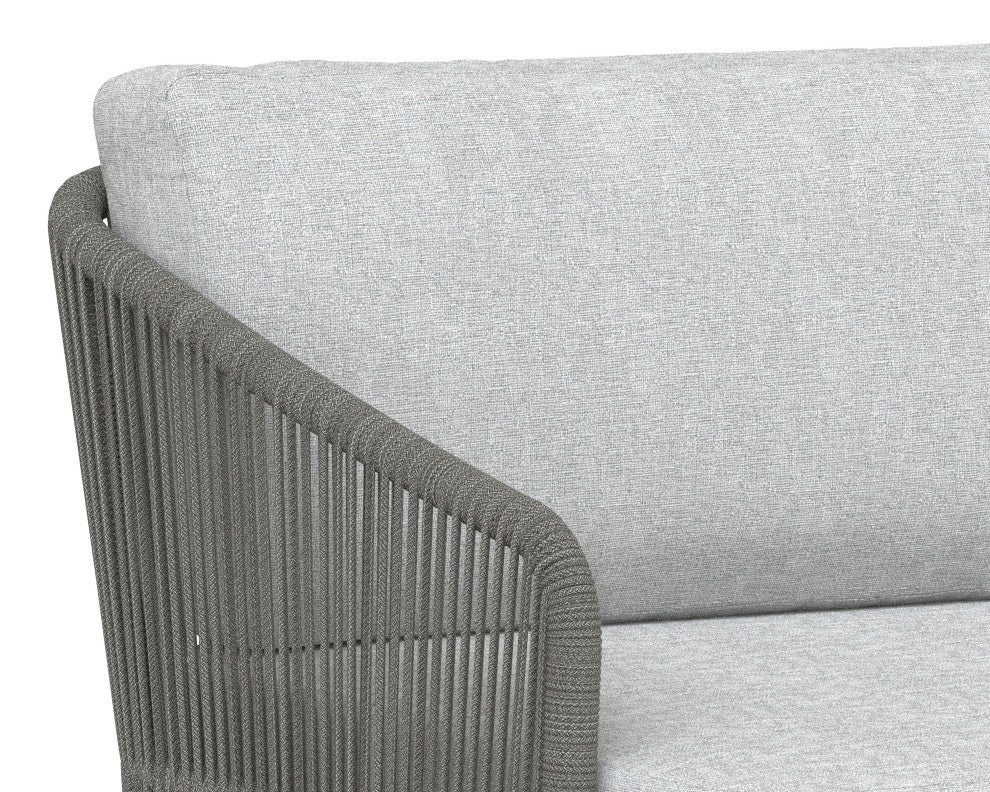 Allariz Swivel Armchair, Warm Grey, Gracebay Light Grey