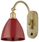 Innovations 518-1W-SG-MBD-75-RD 1 Light 7.5" Sconce, Satin Gold