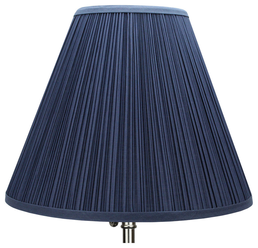 Fenchel Shades, 6"x14"x12" Spider Attachment Empire Lamp Shade, Pleated Mushroom