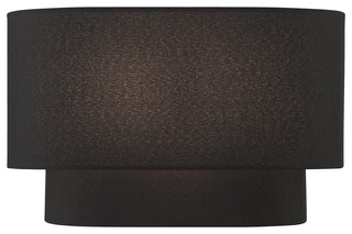 Bainbridge 2-Light Black ADA Sconce