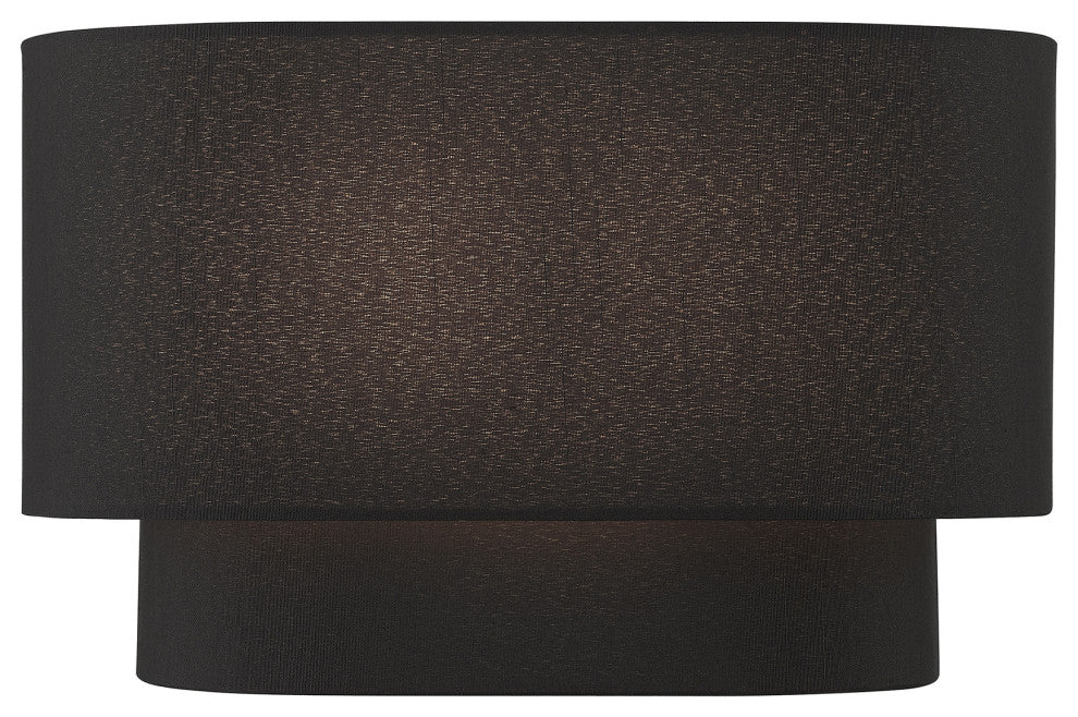 Bainbridge 2-Light Black ADA Sconce