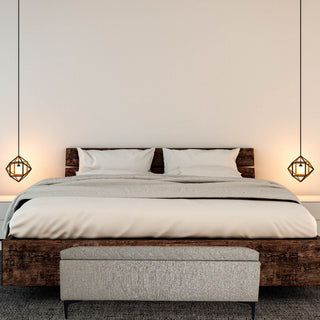 Reece Upholstered Storage Bench, Tan