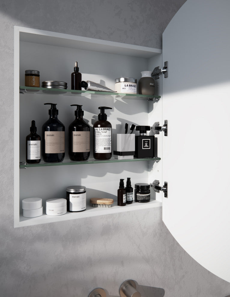 Round Medicine Cabinet