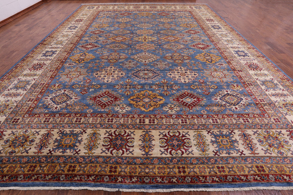 Super Kazak Hand Knotted Rug 12' 8" X 16' 1" Q5024