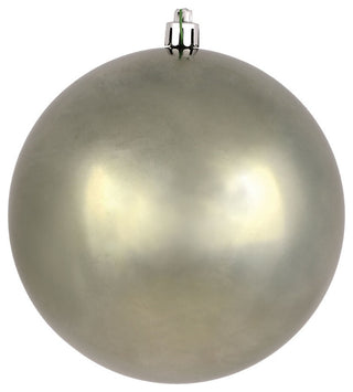 Vickerman 8" Limestone Shiny Ball UV Drilled, 1 per Bag