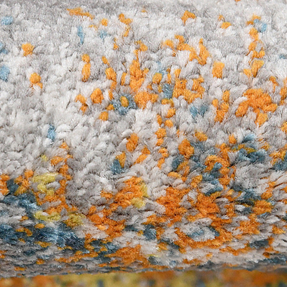 Montana Blesilda Area Rug, Orange, 3'3" x 5', Abstract
