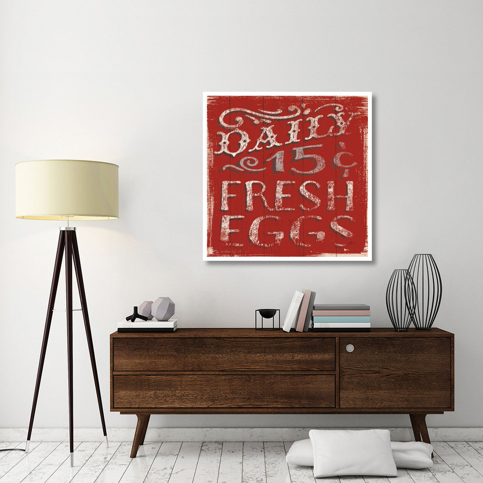 "Farmers Market XII" Digital Paper Print by Janelle Penner, 42"x42"