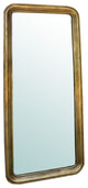 Gold Framed Rectangular Mirror