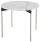 Pixie White Stone Side Table, HGNA488