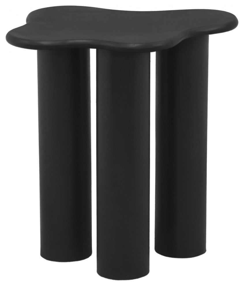 Romaine Coffee / End Table, Black, End Table