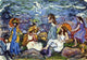 Maurice Prendergast On the Rocks North Shore, 18"x27" Wall Decal