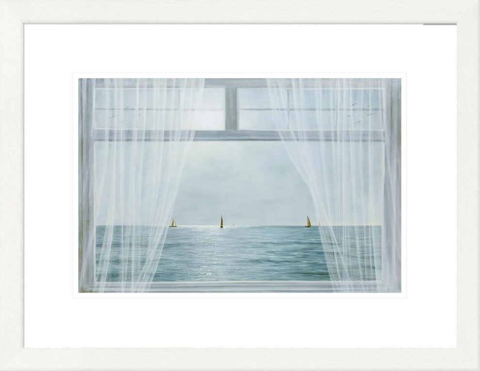 "Morning View" Framed Digital Print by Diane Romanello, 27x21"
