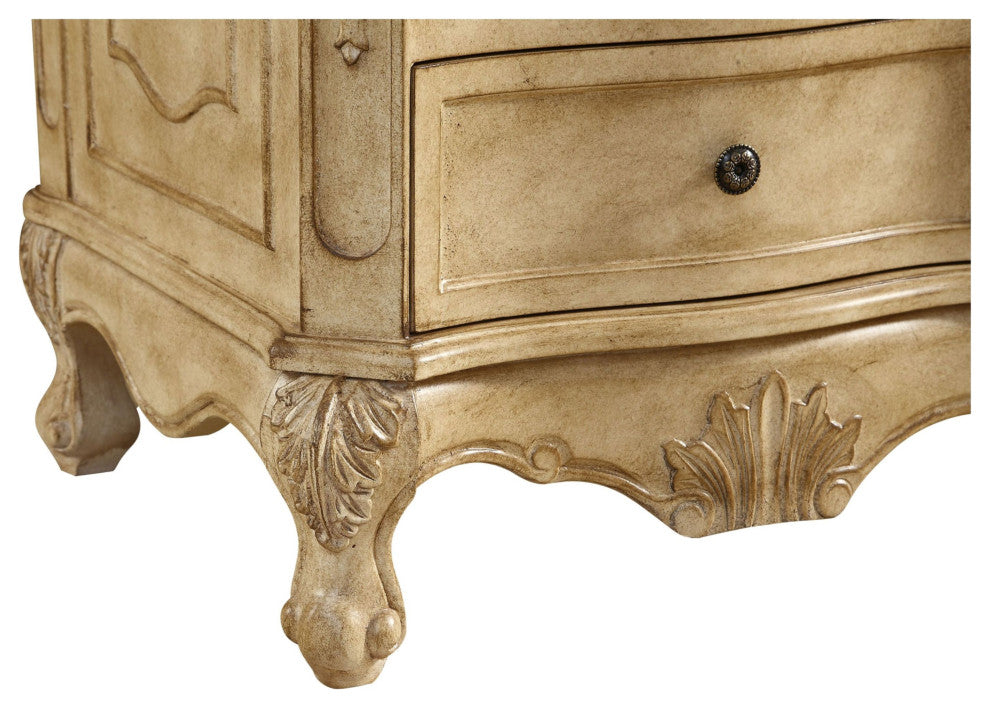 Elegant Lighting VF10160-VW Danville 60" - Light Antique Beige