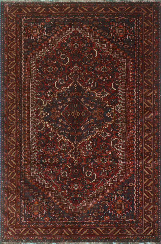 Semi-Antique Endry Red Rug