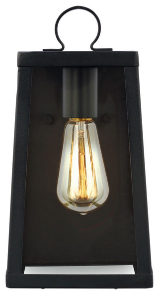 Marinus 1-Light Outdoor Wall Lantern, Black