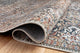Chris Loves Julia x Loloi Jules Denim/Spice 3'-6" x 5'-6" Area Rug