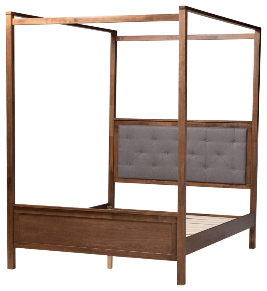 Inglott Modern Farmhouse Canopy Bed