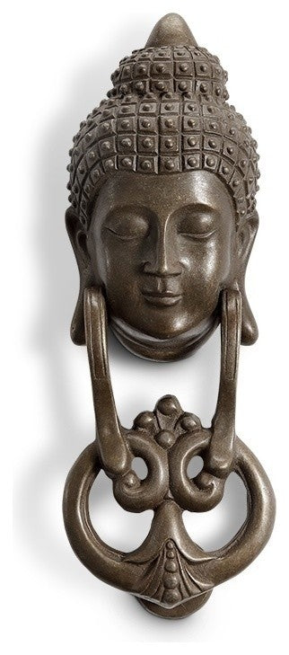 Buddha Brass Doorknocker