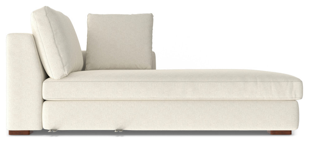 Charlie Right-Facing Sectional in Tightly Woven Performance Fabric