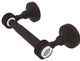 Pacific Grove 2-Post Toilet Paper Holder with Dotted Accents, Oil Rubbed Bronze