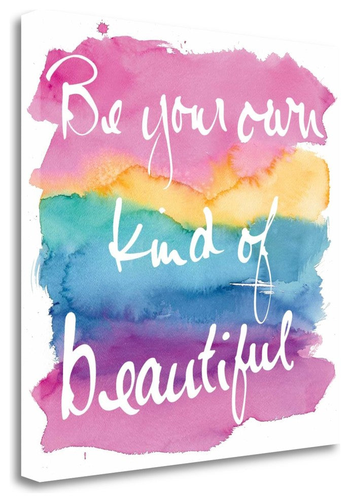 "Miami Beautiful Sq" By Mike Schick, Giclee Print on Gallery Wrap Canvas