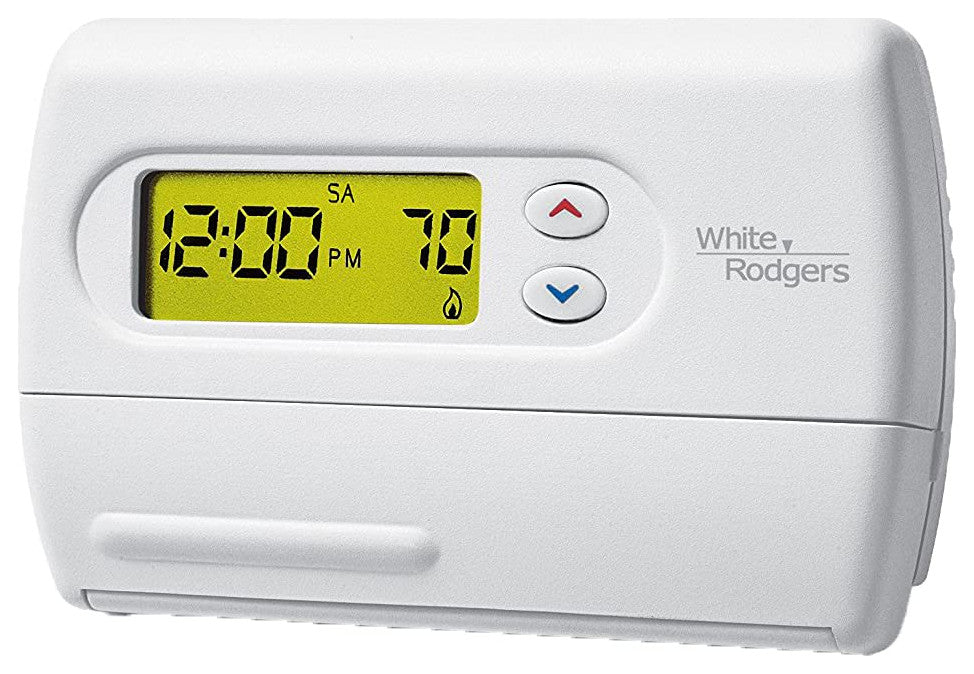 White-Rodgers 1F80-361 80 Series Single Stage Programmable Thermostat.