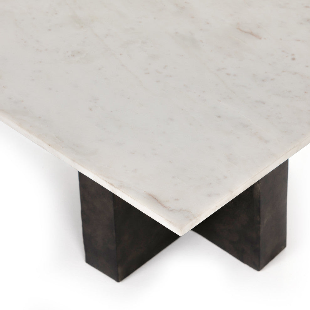 Terrell Coffee Table-Raw Black