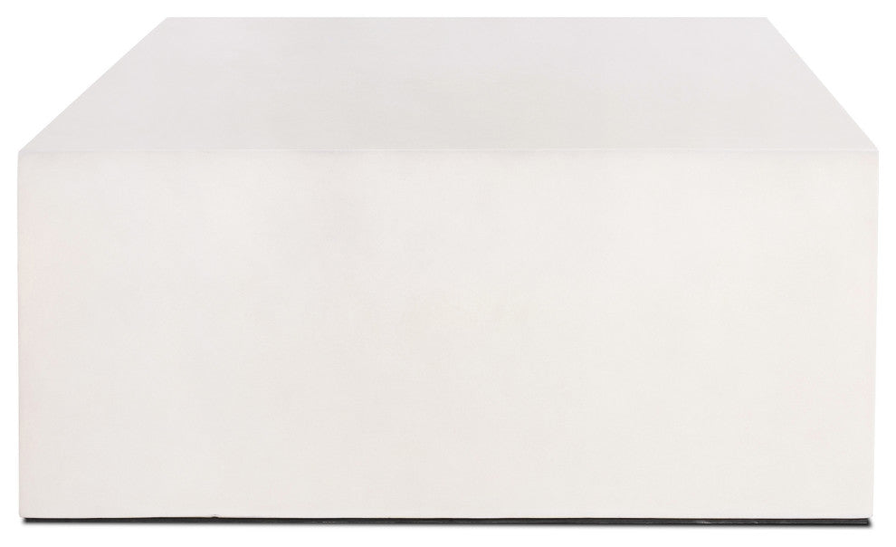Parish Coffee Table-White Concrete