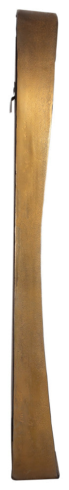 Bradano Arch Mirror, Brass