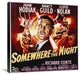 "Somewhere In The Night" Canvas Giclee by Hollywood Photo Archive, 22"x22"