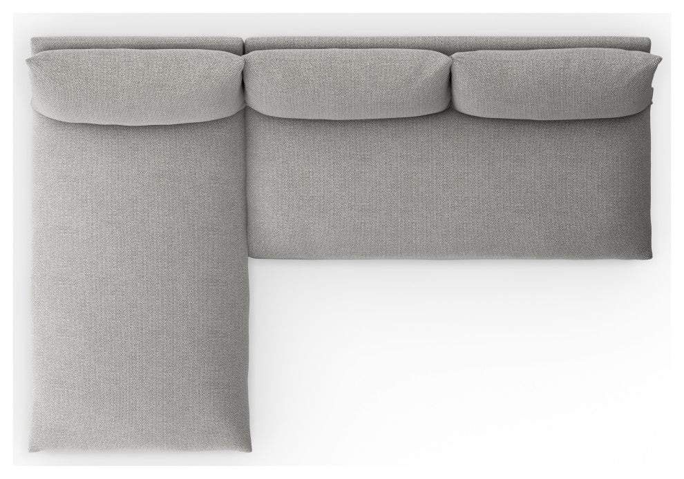 Grant Outdoor 2 Pc Sectional-Faye Ash