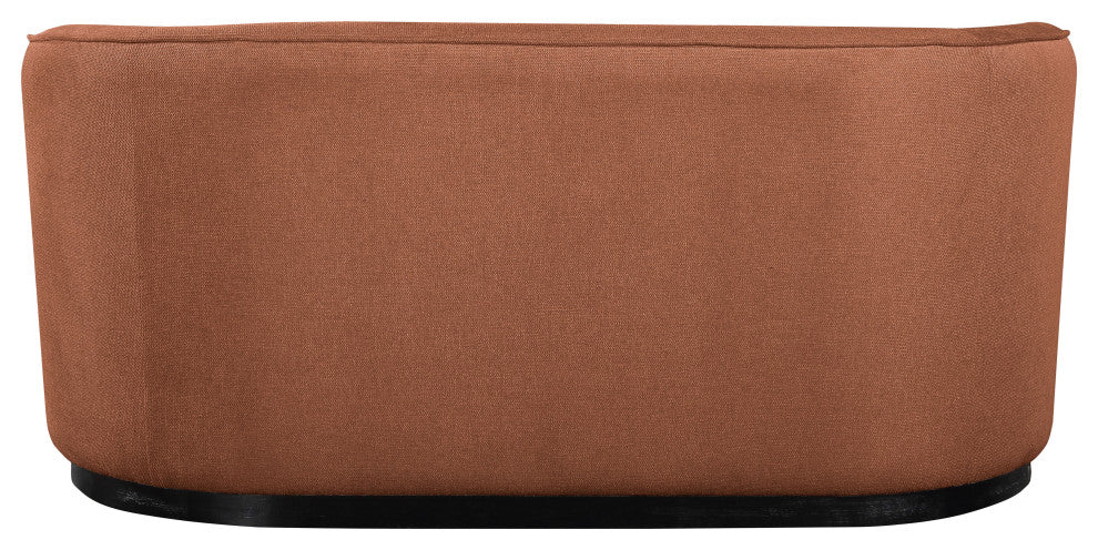 Mylah Upholstered Loveseat, Cognac