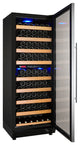 Wine Cooler: 24" Vite II Tru-Vino 99 Bottle Dual Zone Stainless Steel